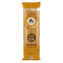 Alce Nero Spaghettoni Semolato di Grano Duro Biologico 500g-1