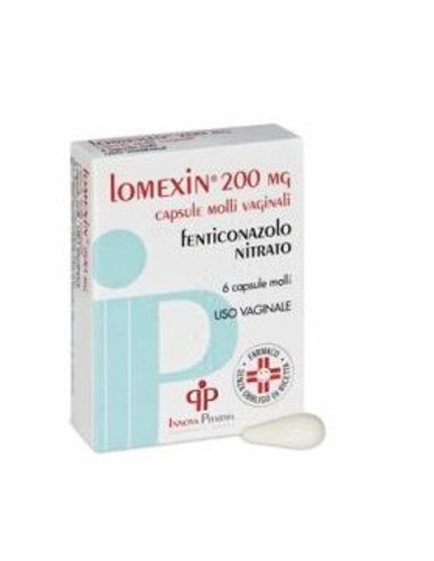 Lomexin 6 capsule molli vaginali