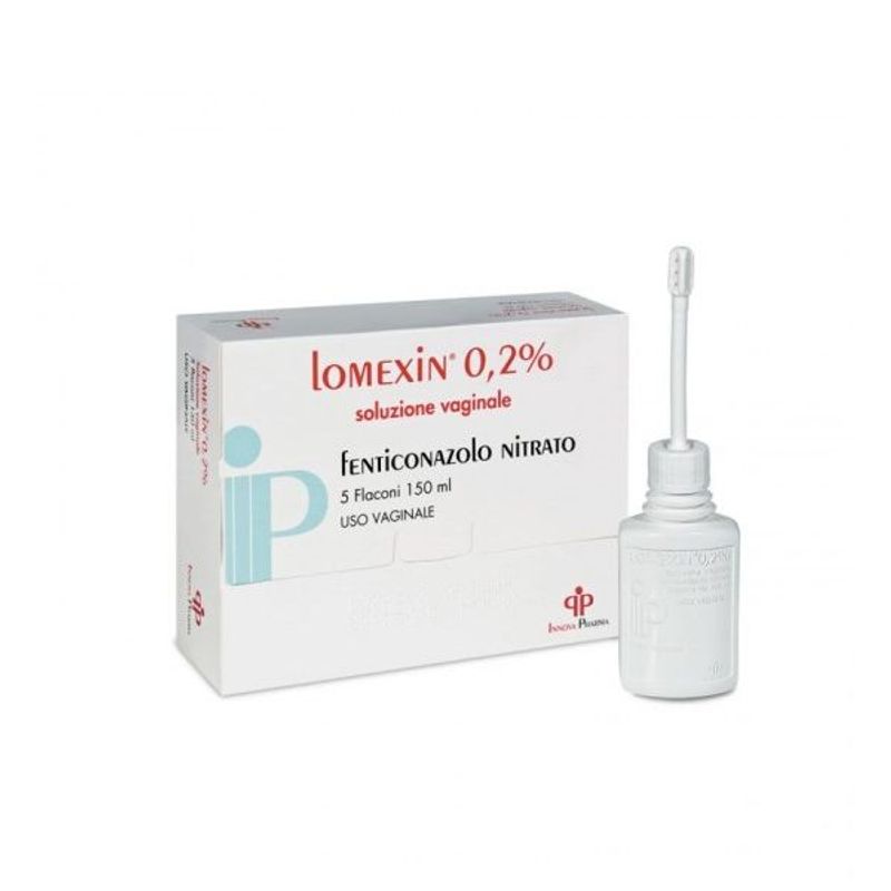 Lomexin 0.2% Soluzione Vaginale 5 flaconi