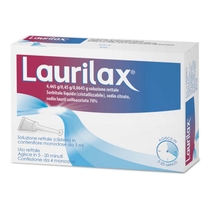 Laurilax soluzione rettale 4 monodosi