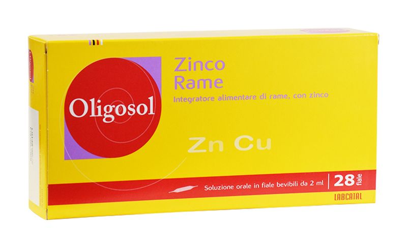 Labcatal Oligosol Zinco e Rame 28 fiale-1