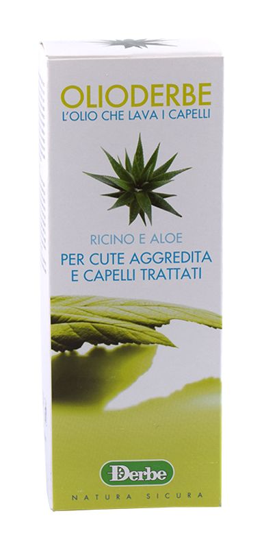 Image of Olioderbe Olio per Capelli ricino e aloe 200ml