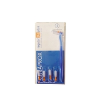 Curaprox Scovolini Regular Plus arancioni con manico incluso 5 pezzi-1