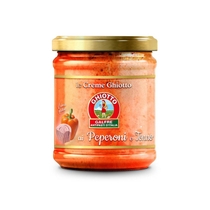 Ghiotto Crema Peperoni e Tonno senza glutine 140g