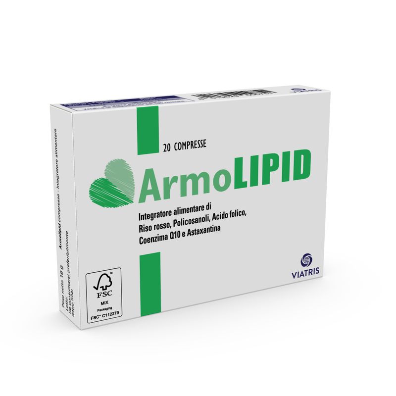 Image of ArmoLipid protezione cardiovascolare naturale 20 compresse