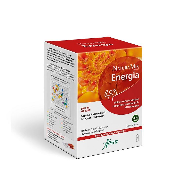 Aboca Natura Mix Advanced Energia 20 bustine