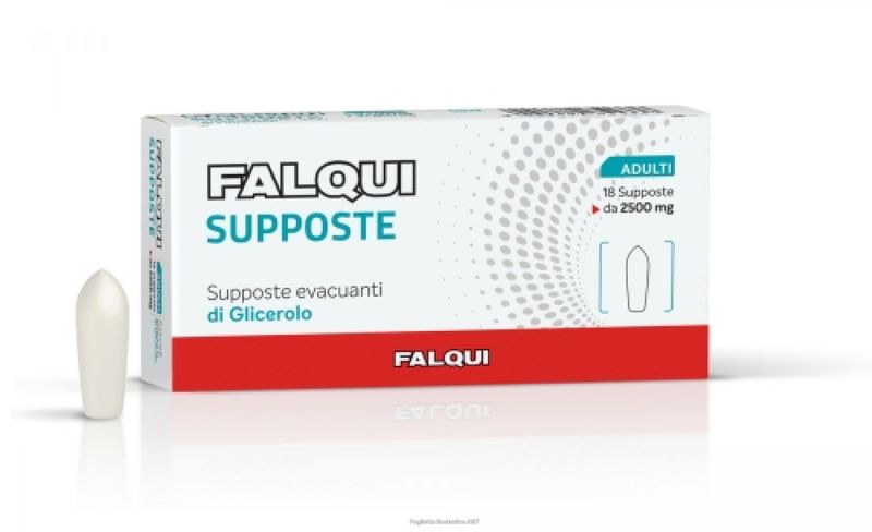 Image of Glicerolo supposte evacuanti Falqui 18 supposte adulti