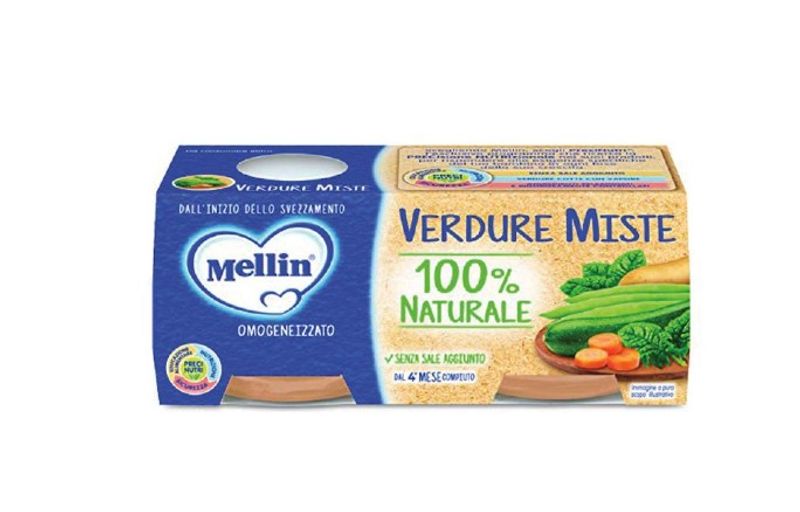 Image of Mellin omogeneizzato verdure miste 180g