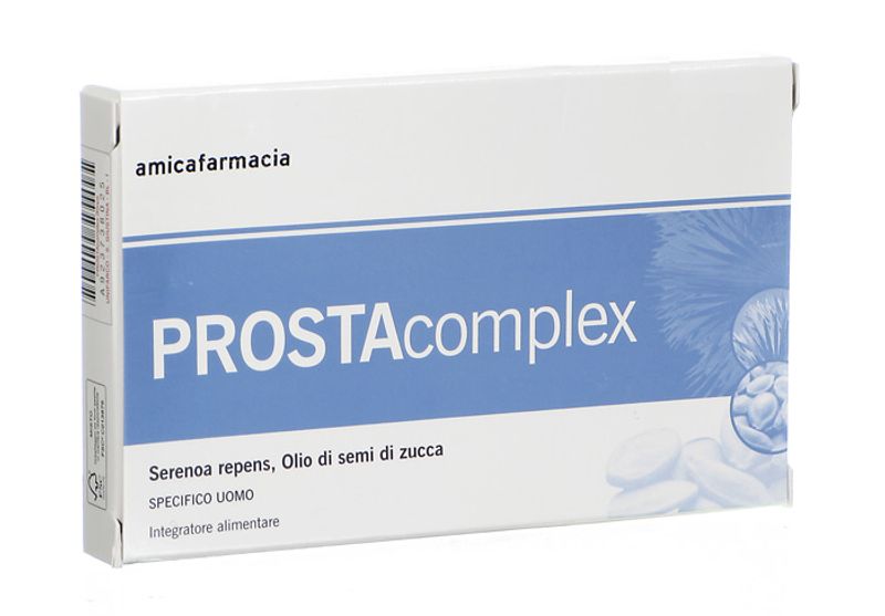 Amicafarmacia Prostacomplex 30 capsule benessere della prostata e vie urinarie