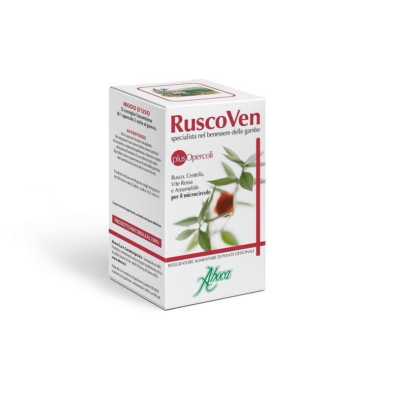 Aboca RuscoVen Plus benessere delle gambe 50 opercoli