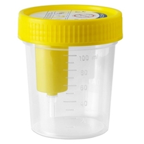 Linea F Contenitore sterile per urina con provetta sottovuoto 1 pezzo-1