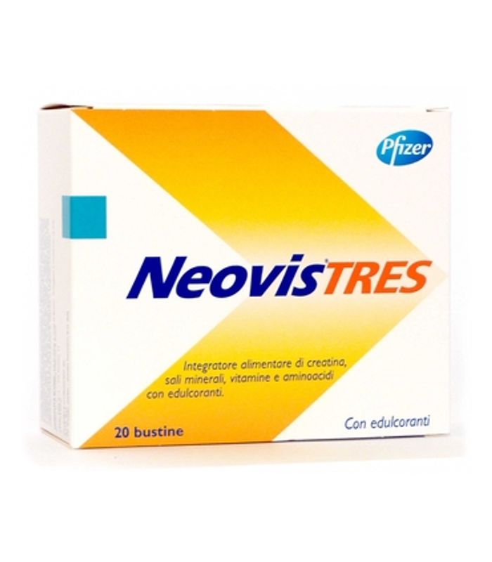 Neovis Tres per il metabolismo energetico 20 bustine gusto arancia