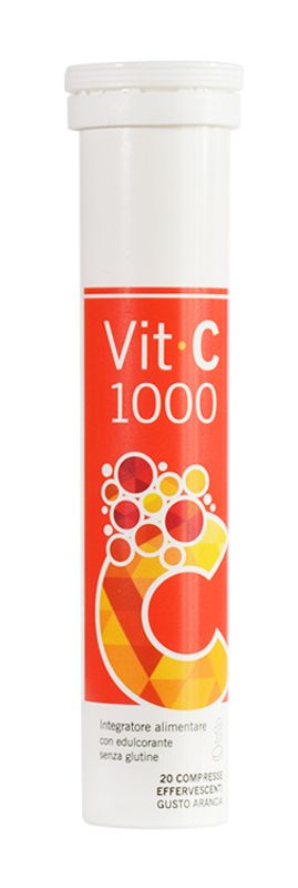 Image of Amicafarmacia Vit C 1000 gusto Arancia 20 compresse effervescenti