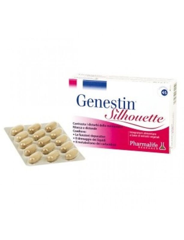 Pharmalife Genestin Silhouette utile per la menopausa 45 compresse