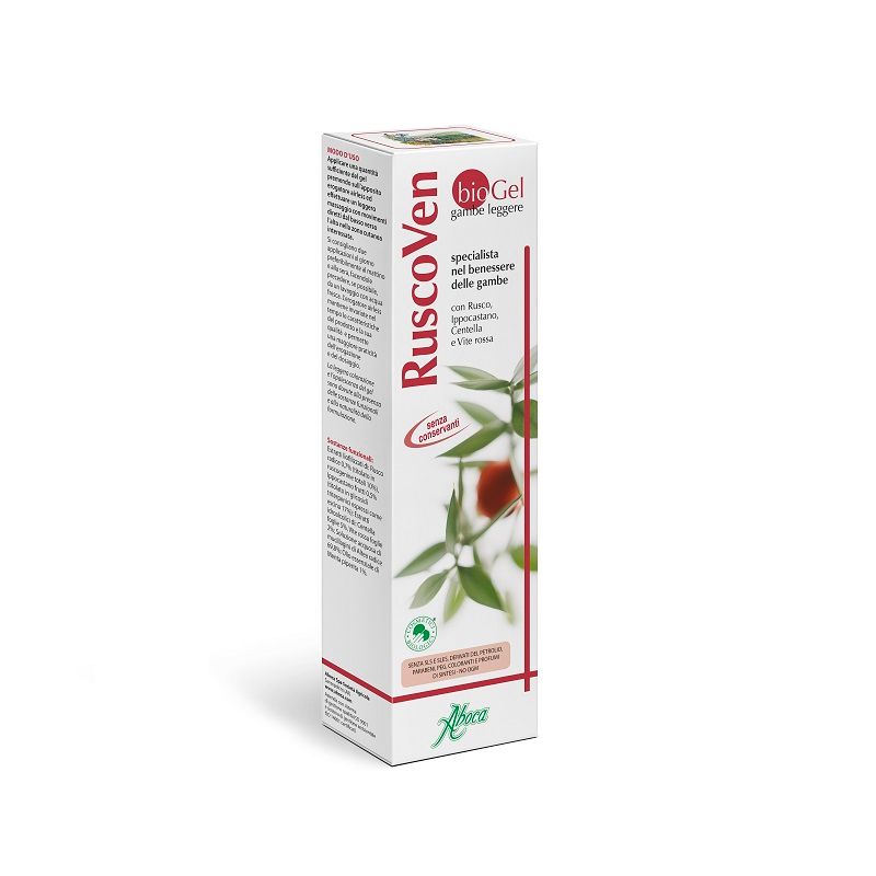 Aboca RuscoVen Pomata biogel riduce sensazione di pesantezza agli arti inferiori 100g