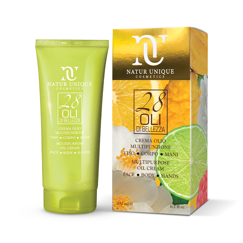 Natur Unique 28 Oli Di Bellezza Crema Olio Multifunzione Corpo 200ml