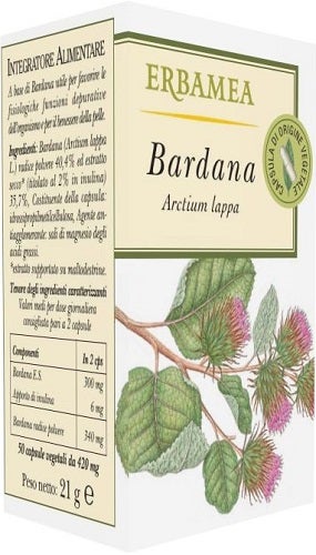 Erbamea Bardana 50 Capsule