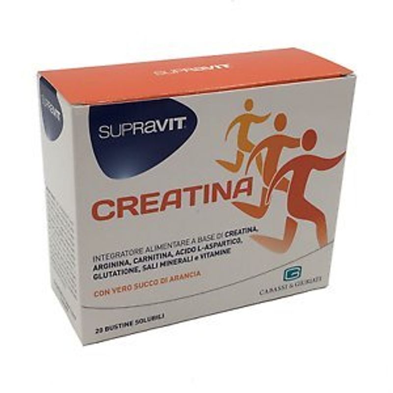 Image of Supravit Creatina Integratore Alimentare per Ridotto Apporto con la Dieta 20 bustine