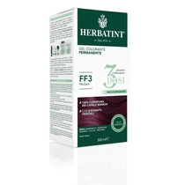 Herbatint Tinta per Capelli Gel Colorante Permanente 3Dosi FF3 Prugna 300ml