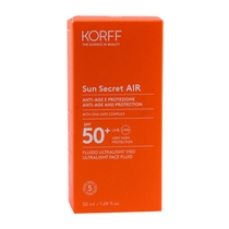 Korff Sun Secret AIR SPF50+ Fluido Ultralight Viso 50ml