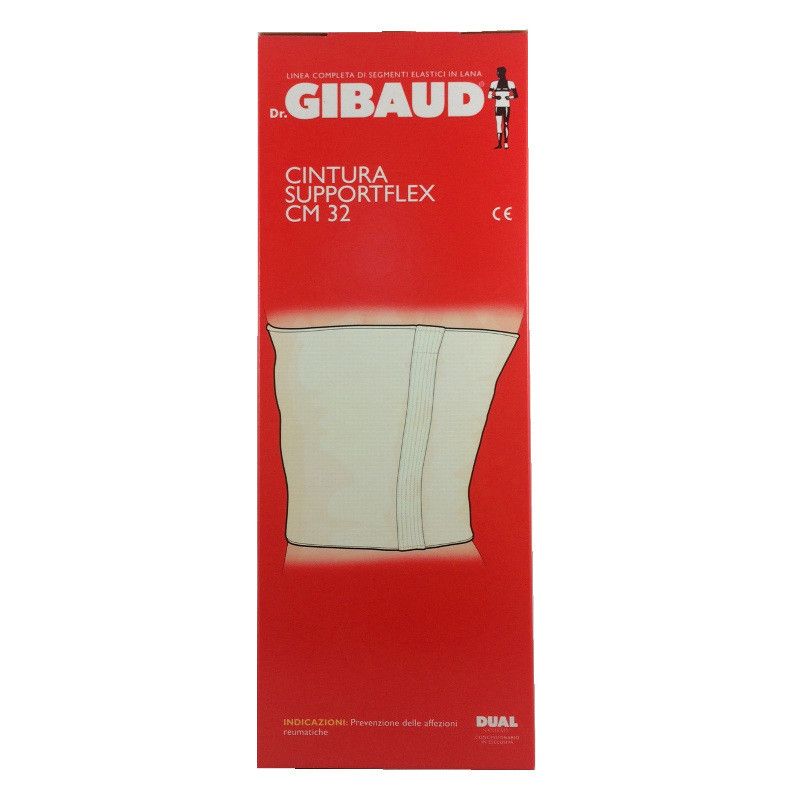 Dr.Gibaud Cintura Supportflex in lana 32cm taglia V 1 pezzo