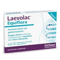 Laevolac Equiflora fermenti lattici vivi gastroresistenti 20 compresse-1