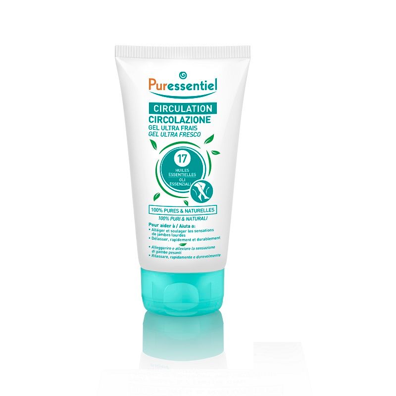 Image of Puressentiel circolazione gel ultra fresco per gambe pesanti 125ml