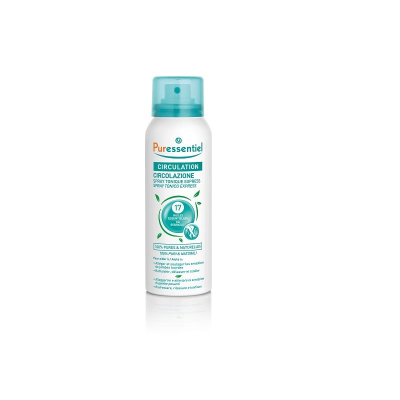 Image of Puressentiel circolazione spray tonico express per gambe pesanti spray 100ml.