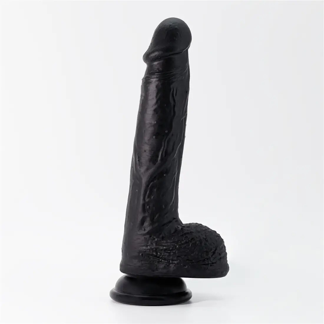 Crushious Dildo Invitiktus 8 In Silicone Liquido Colore Nero