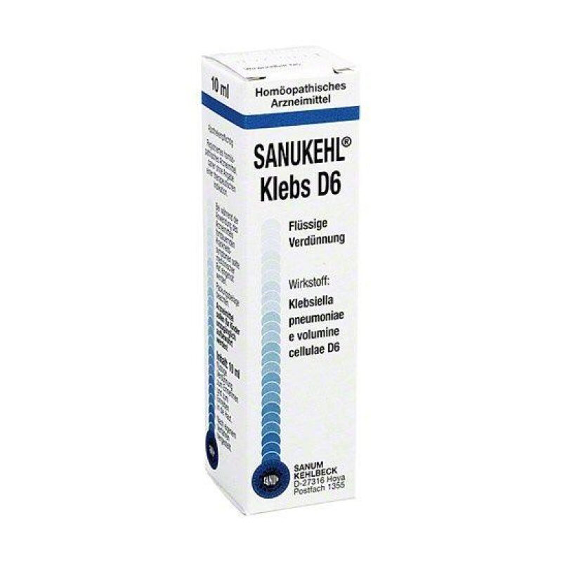 Image of Sanum Sanukehl D6 Klebs Medicinale Omeopatico Gocce 10ml