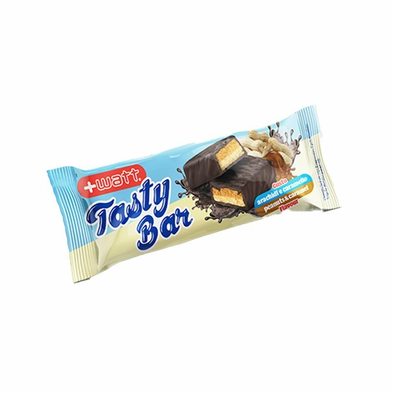+Watt Tasty Barretta Arachidi Caramello 40g
