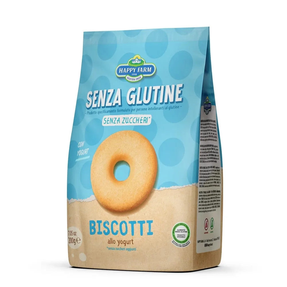 Happy Farm Biscotti Yogurt Senza Zucchero 200 g