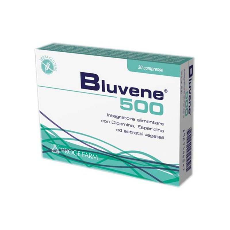Bluvene 500 utile per la funzionalità del microcircolo 30 compresse