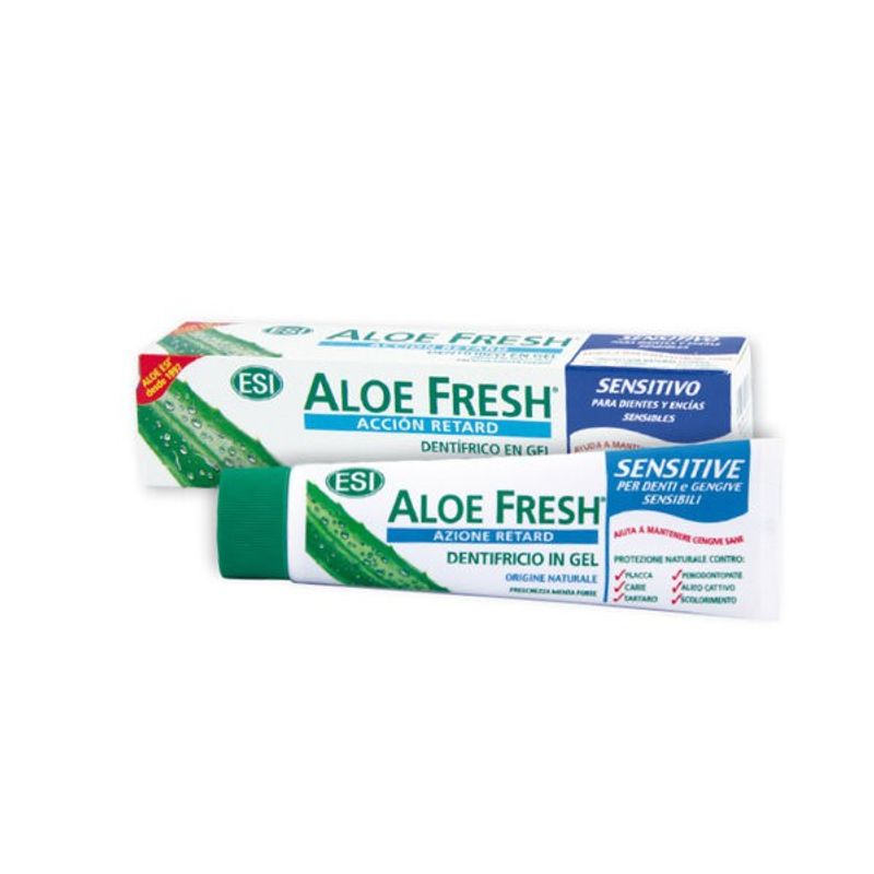 Esi Aloe Fresh Sensitive Azione Retard dentifricio in gel gusto menta 100ml