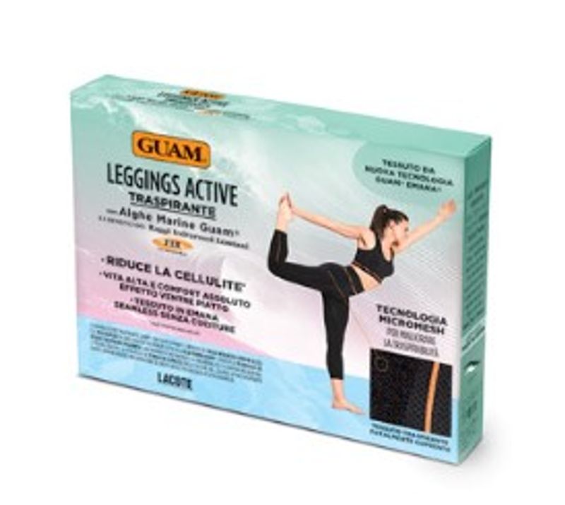 Image of Guam leggings active traspirante riduce la cellulite colore nero taglia s/m