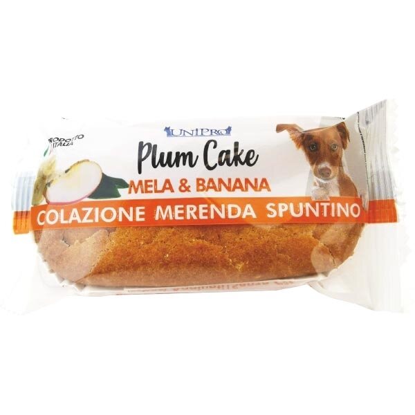 Unipro Plum Cake Mela/Banana Alimento Complementare Per Cani 50g