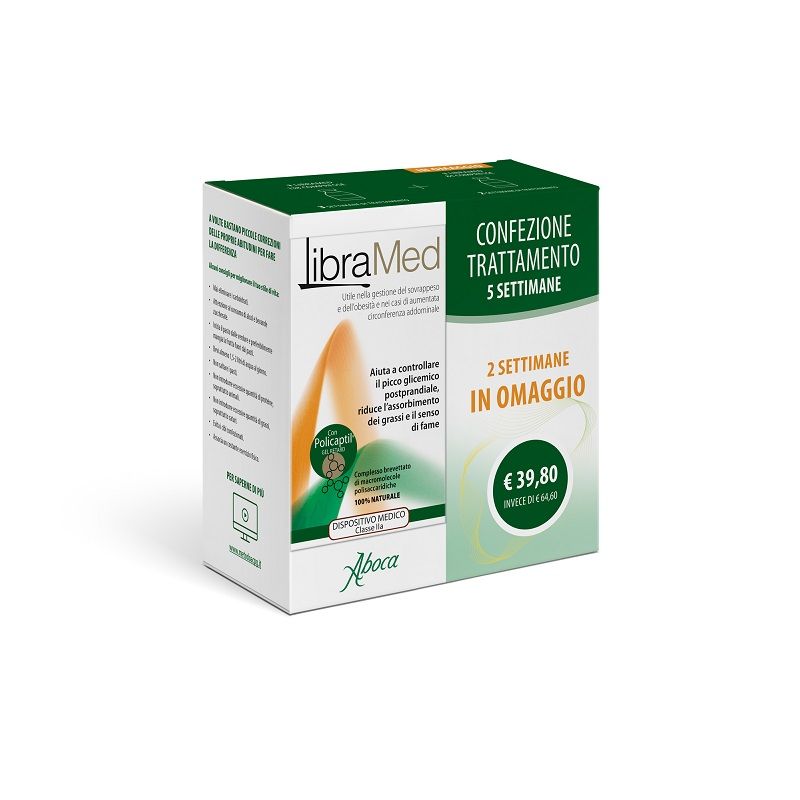 Aboca Libramed Trattamento 5 Settimane integratore per il controllo del peso 138 +84 compresse