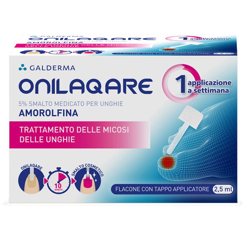 Onilaqare Amorolfina 5% Smalto Medicato per unghie