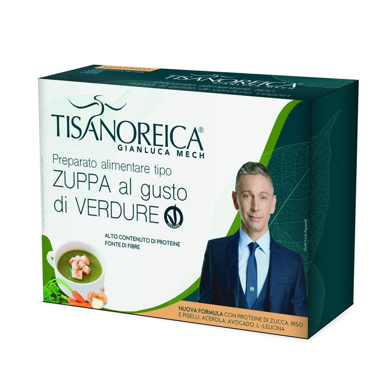 Image of Tisanoreica zuppa al gusto di verdure vegan 136g