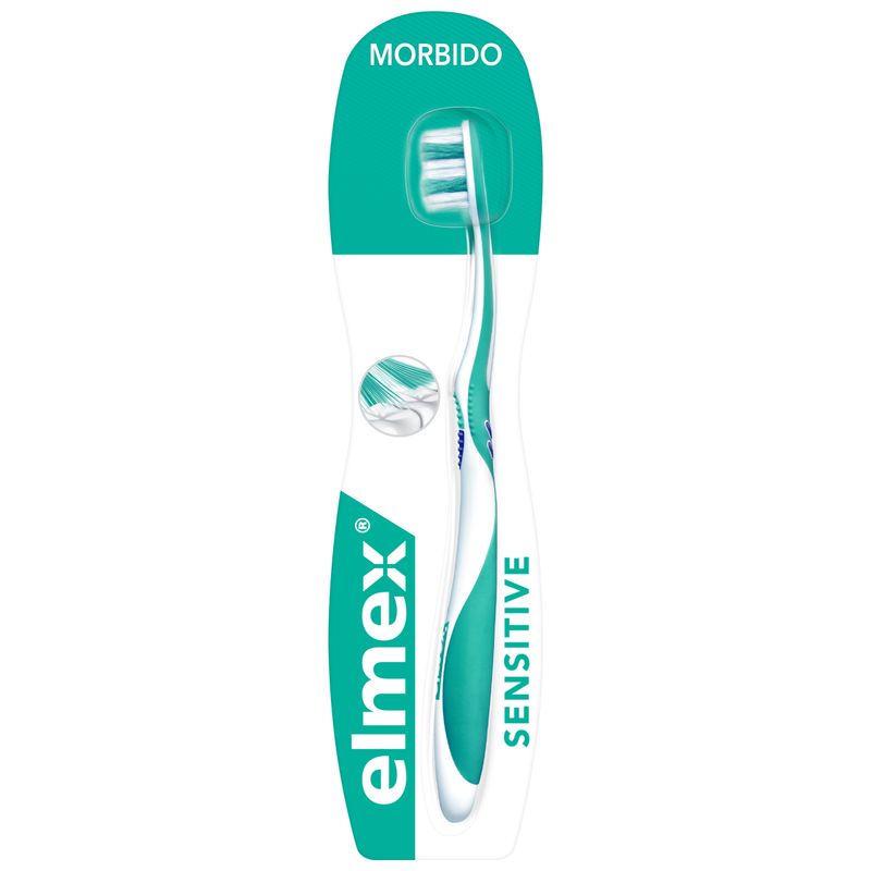 Elmex Spazzolino Sensitive Extra Morbido per una pulizia delicata dei denti sensibili 1 pezzo