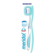 Meridol Spazzolino Protezione Gengive setole con estremità microfini morbido 1 pezzo-1