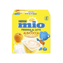 Nestlè Mio Merenda al Latte Albicocca 4x100g-1