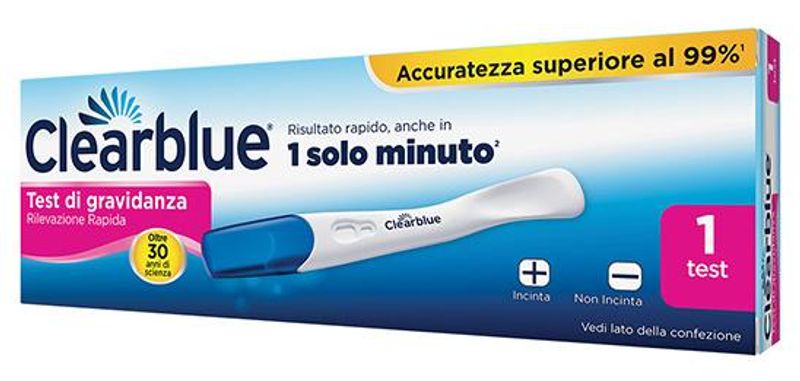 Clearblue Test di Gravidanza Rilevazione Rapida 1 test