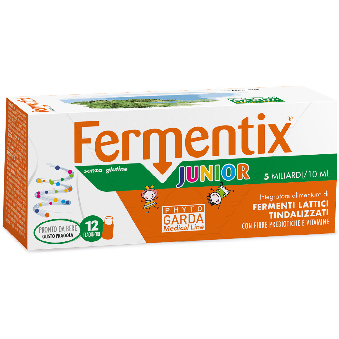 Image of Fermentix Plus Junior fermenti per bambini 12 flaconi