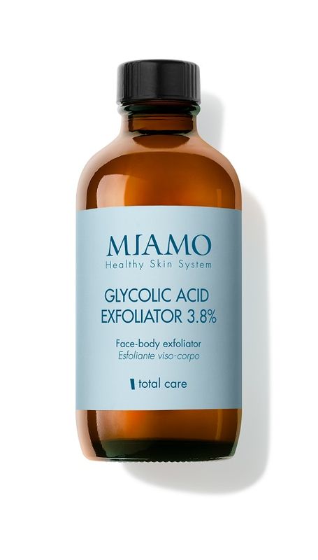 Miamo Glycolic Acid Exfoliator 3.8% Esfoliante viso e corpo pelle normale e mista 120ml
