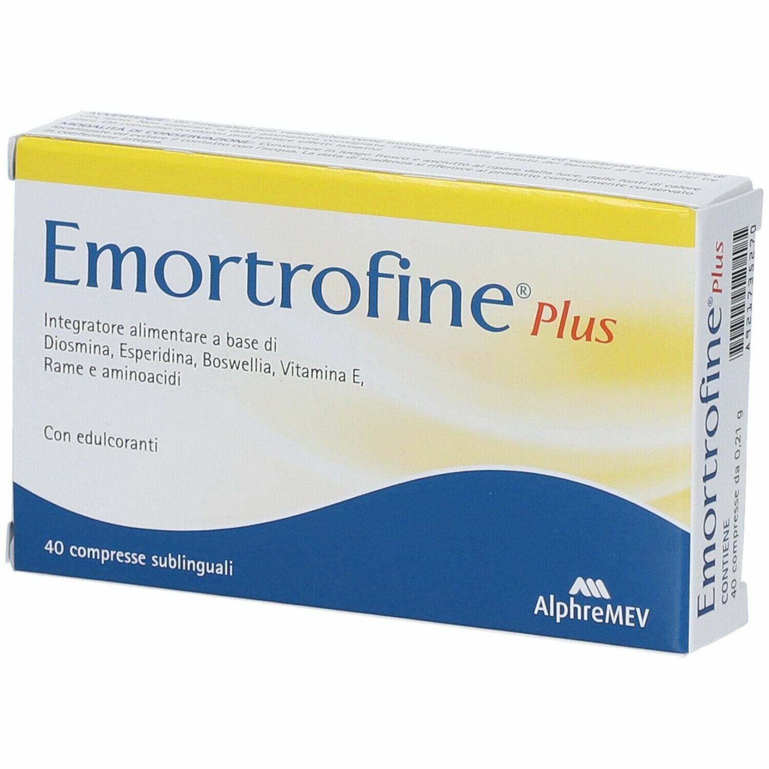 Emortrofine Plus integratore alimentare utile per le emorroidi 40 compresse