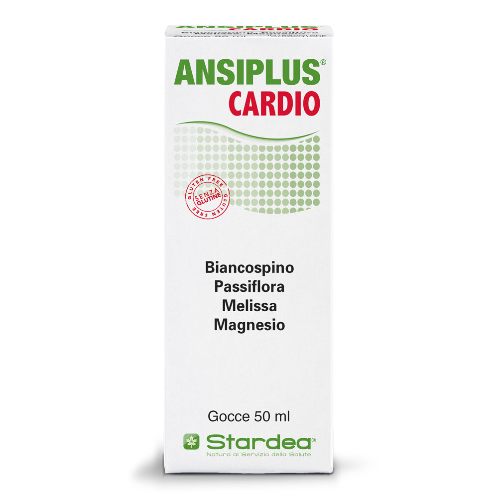 Ansiplus Cardio Benessere cardiovascolare/relax gocce 50 ml