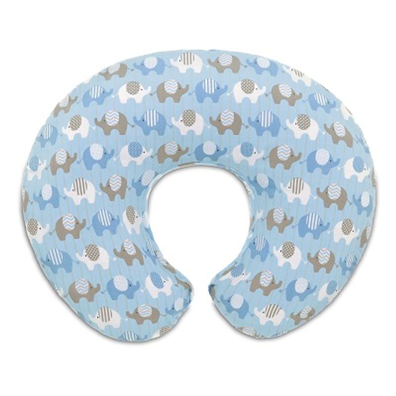 Image of Chicco Boppy Elephant Blue fodera per cuscino per l'allattamento 1 pezzo