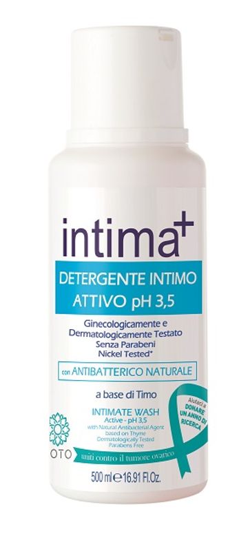 Intima + Detergente Intimo Attivo 500ml