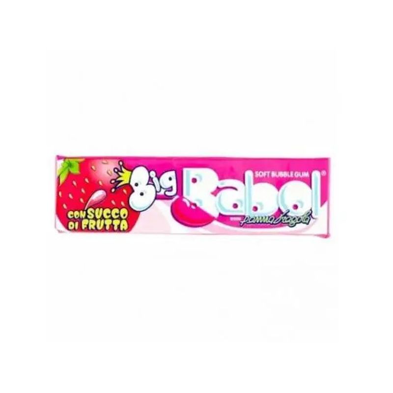 Big Babol Chewing Gum Panna/Fragola 37g-1